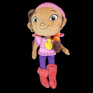 Izzy Jake and the Never Land Pirates Disney 12" Plush Doll Toy